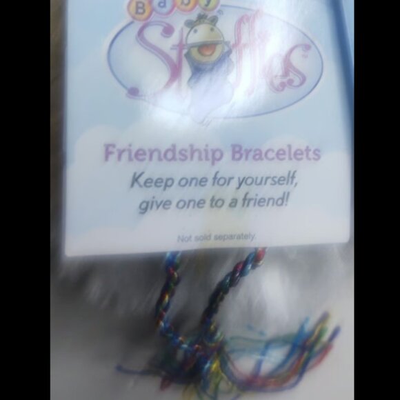 Baby Stuffies Champ Soft Puppy Dog Zipper Secret Pockets w Friend Bracelets (C2) - Picture 3 of 8